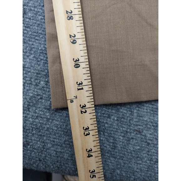 Lafayette 148 Pants 4 Brown Menswear Trousers Wide Leg Flare Career Slacks - Picture 4 of 11